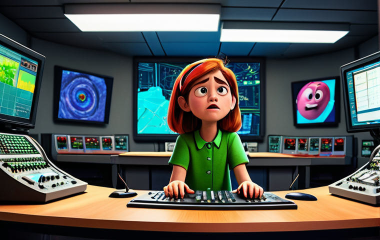 인사이드 아웃 Inside Out 인사이드 아웃에서 감정의 시각적 표현 - **Prompt:** "A vibrant and colorful depiction of Joy, Sadness, Anger, Fear, and Disgust inside a con...