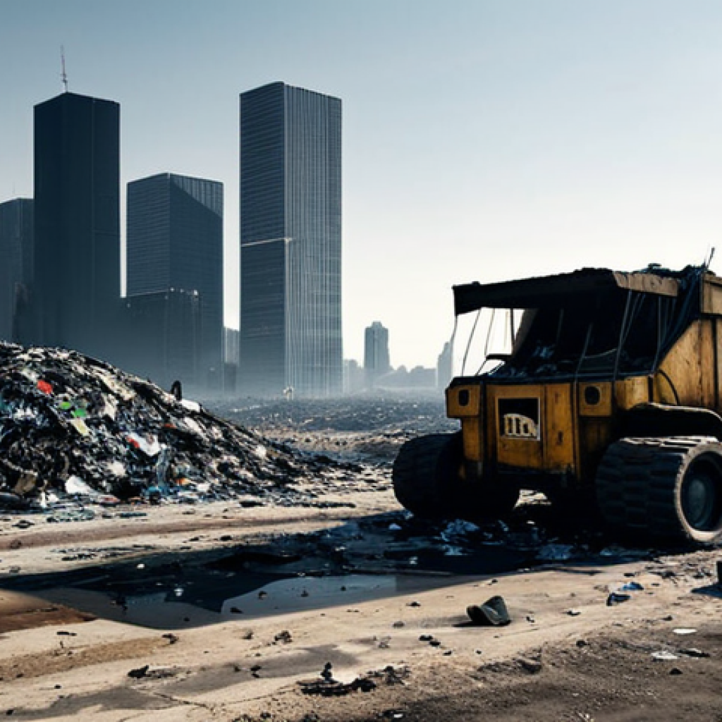 월 E  Wall E    월 E와 기술이 만든 미래적 디스토피아 - **Prompt 1: The Last Scavenger on a Dying Earth.**
    "A vast, desolate landscape stretching to the...