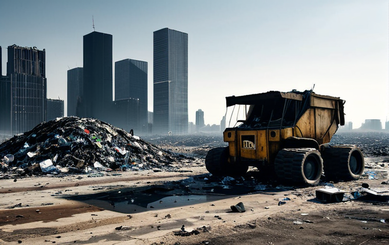 월 E Wall E 월 E와 기술이 만든 미래적 디스토피아 - **Prompt 1: The Last Scavenger on a Dying Earth.**
"A vast, desolate landscape stretching to the...