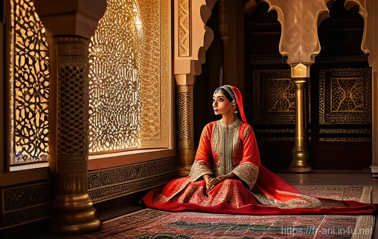 알라딘  Aladdin    알라딘과 중동의 전설적인 이야기 - **A Majestic Storytelling Evening in an Arabian Palace**
    A captivating young woman, embodying Sc...